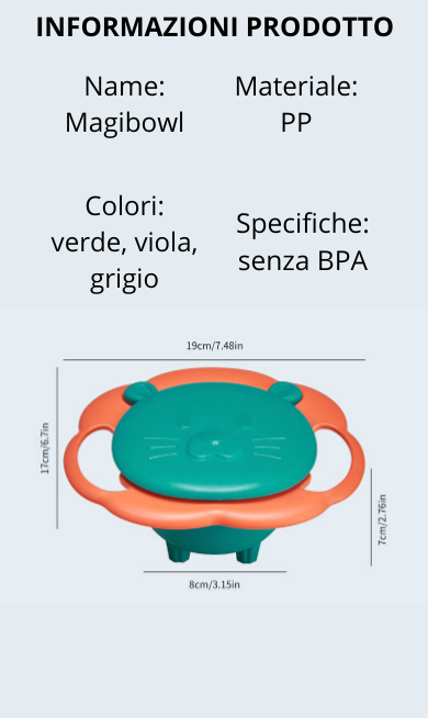 Magibowl - ciotola giroscopica intelligente